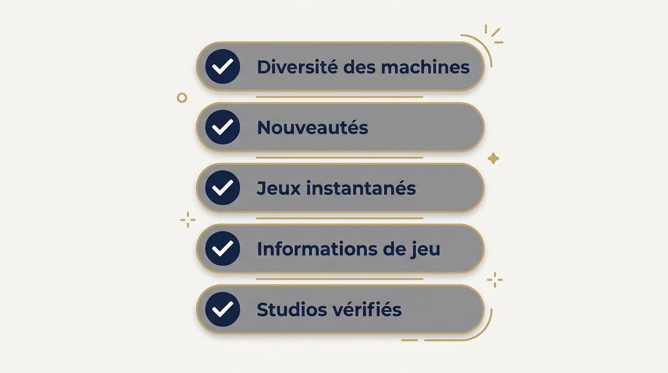 Jeux de casino et expériences en direct